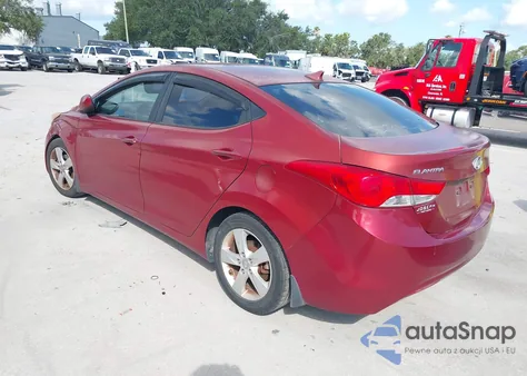 2013 Hyundai Elantra Gls из США, поврежденный, VIN 5NPDH4AE9DH181846